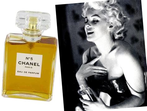 marilyn and no 5 inside chanel